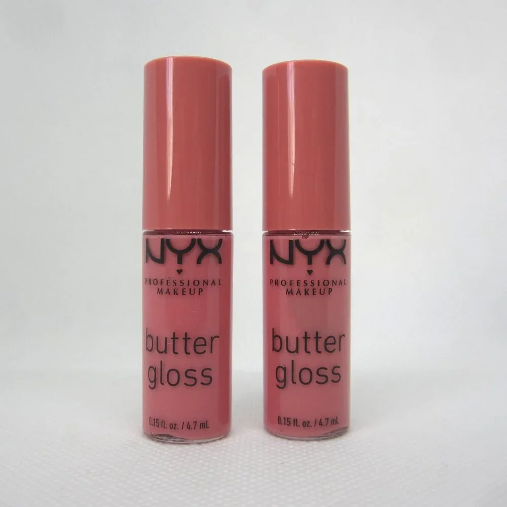 NYX Butter Gloss Creme Brulee travel mini, lot of 2